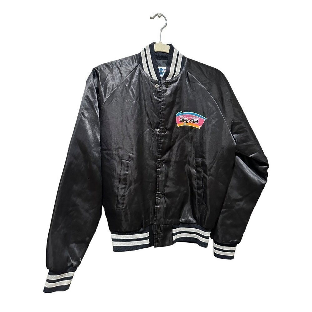 Vintage Chalk Line San Antonio Spurs Bomber Jacket kids size 18/20